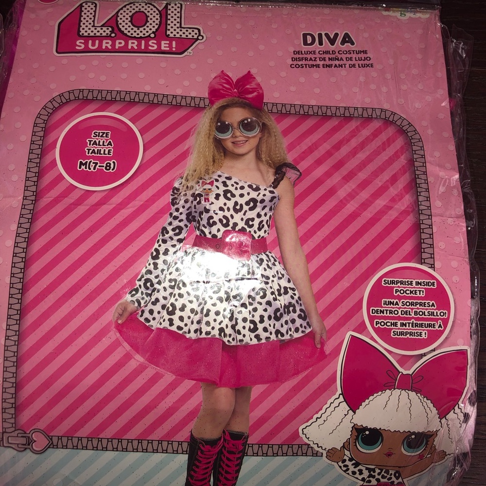 L.O.L. Surprise doll deluxe costume NEW